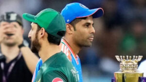 It is hard to expect an India vs Pakistan match without a drama around it. Photo Courtesy: X