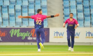 Junaid Siddique is presently the leading wicket-taker for UAE in T20Is with 117 scalps. Photo Courtesy: Junaid's social media