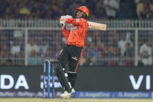 ABhishek Sharma plays a shot