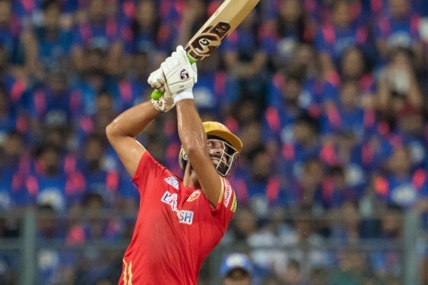 Harpreet Singh Bhatia plays a shot