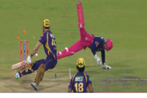 Dhruv Jurel stumps Cameron Green