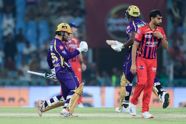 Rinku Singh celebrates