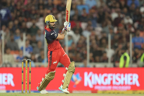 Virat Kohli of RCB plays a shot