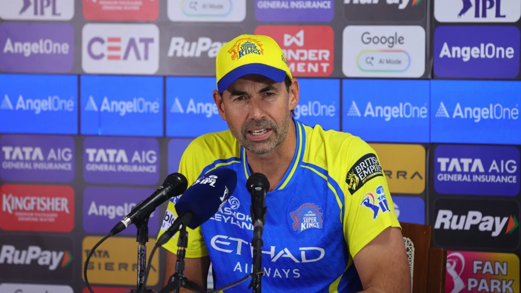 Stephen Fleming, CSK head coach