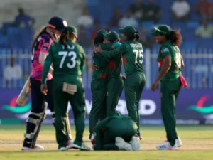 Bangladesh Women celebrate