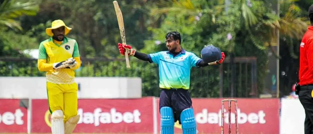 Hamza Khan celebrates century