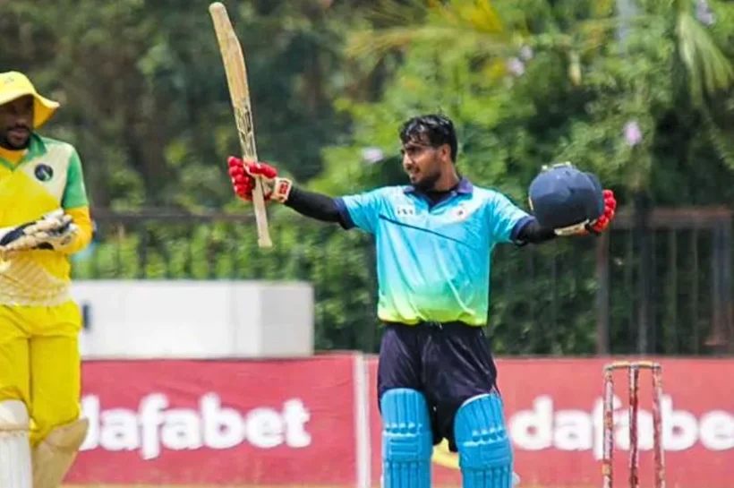 Hamza Khan celebrates century
