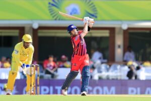 Josh Inglis in action vs CSK