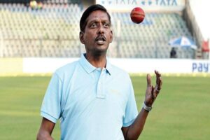 Laxman Sivaramakrishnan in action