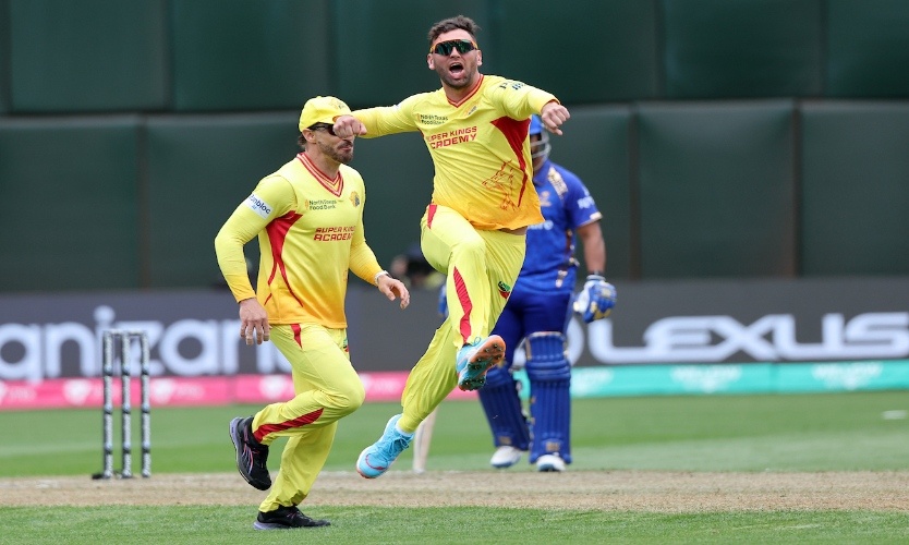 Donovan Ferreira celebrates