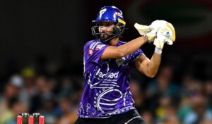 Nikhil Chaudhary in action in BBL