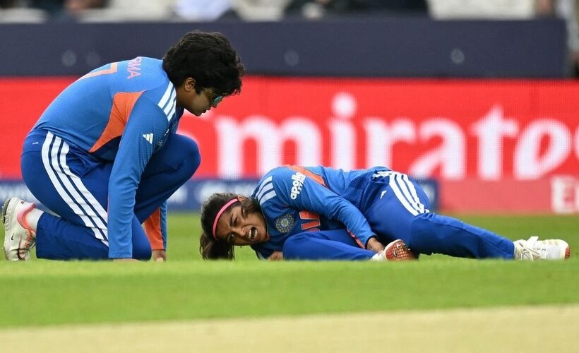 Shreyanka Patil injury