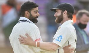 Kane Williamson and Virat Kohli