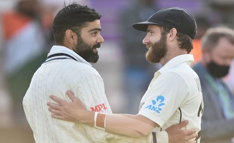Kane Williamson and Virat Kohli