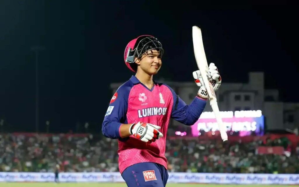 A statistical look at Vaibhav Sooryavanshi's IPL 2026. Photo Courtesy: X