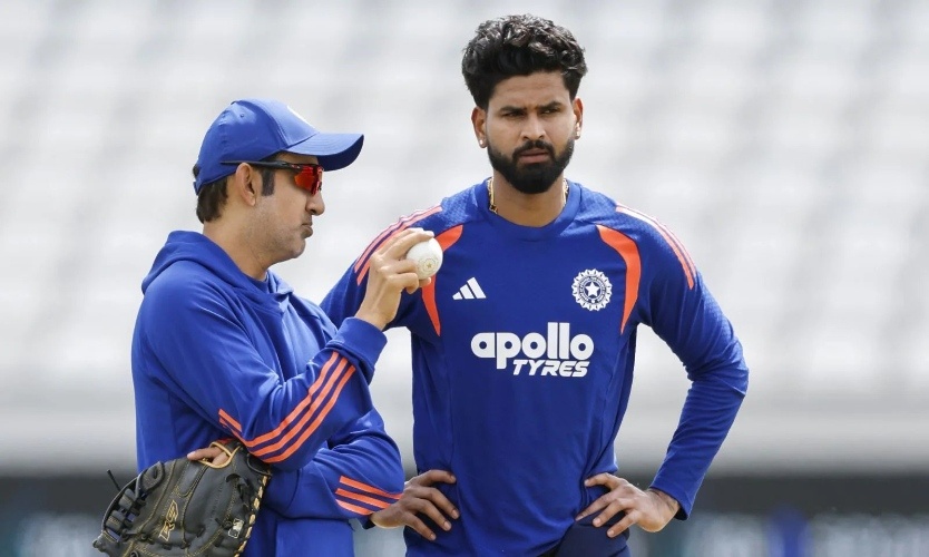 Shreyas Iyer and Gautam Gambhir