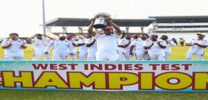 West Indies celebrate