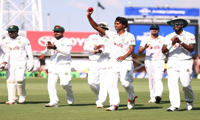 Bangaldesh celebrate win