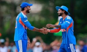 Axar Patel and Shreyas Iyer